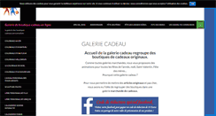 Desktop Screenshot of galerie-cadeau.com