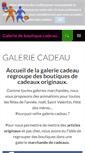 Mobile Screenshot of galerie-cadeau.com