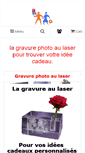 Mobile Screenshot of gravure-photo-laser.galerie-cadeau.com